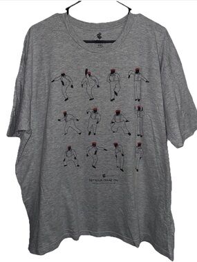 Roco Wear Classic Men’s Graphic T-Shirt Gray XXL